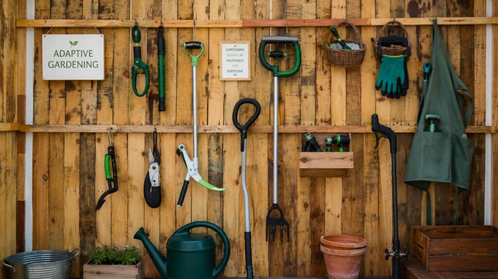 adaptive gardening tools for therapeutic horticulture